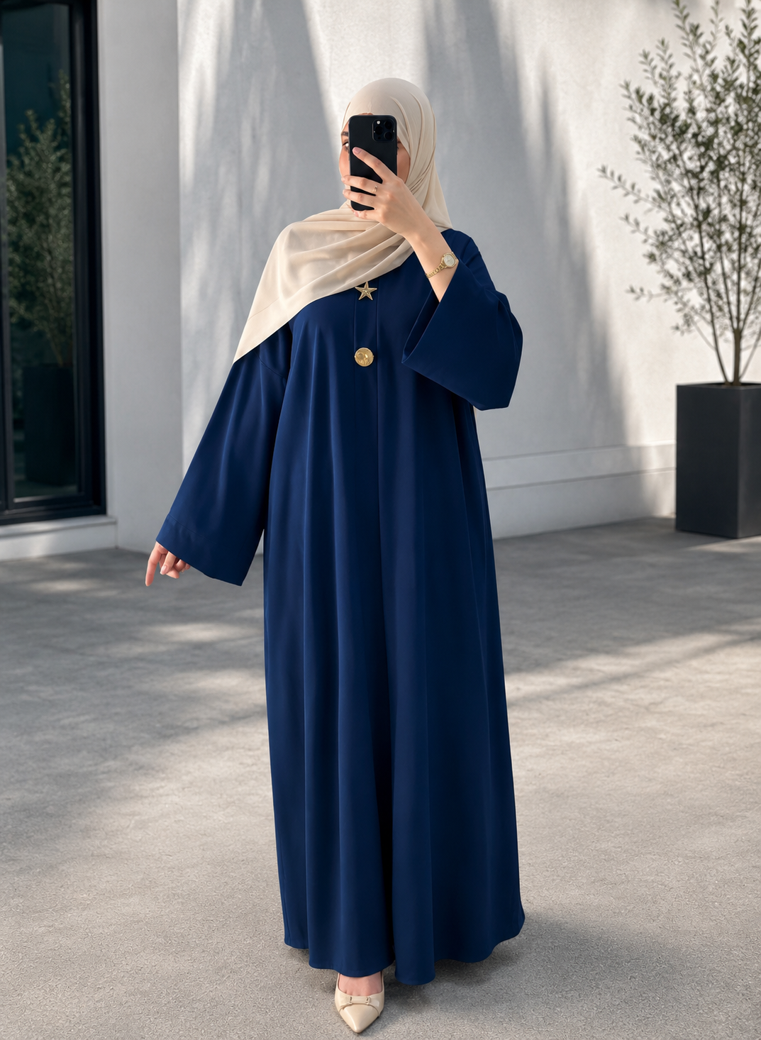Luna Elegant Abaya ✨