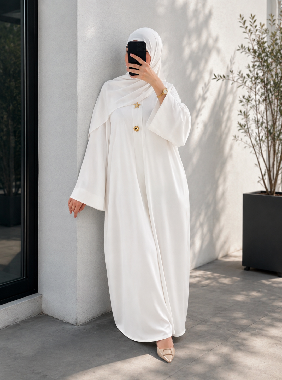 Luna Elegant Abaya ✨